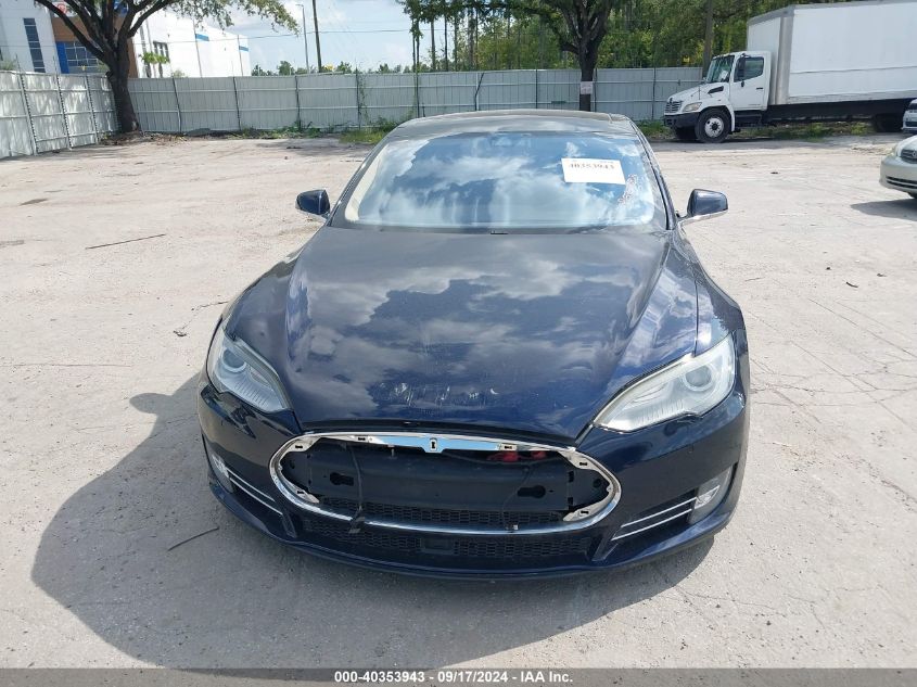 2014 Tesla Model S P85 VIN: 5YJSA1H19EFP56783 Lot: 40353943