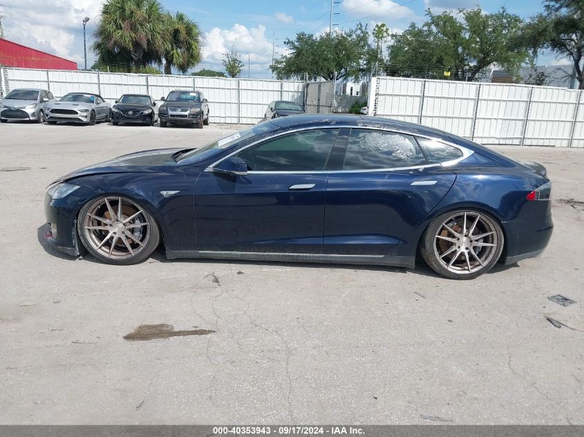 5YJSA1H19EFP56783 2014 Tesla Model S P85