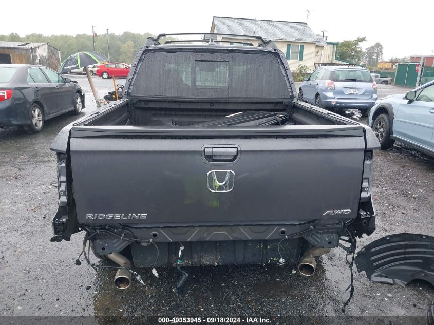 2021 Honda Ridgeline Rtl-E VIN: 5FPYK3F77MB014687 Lot: 40353945