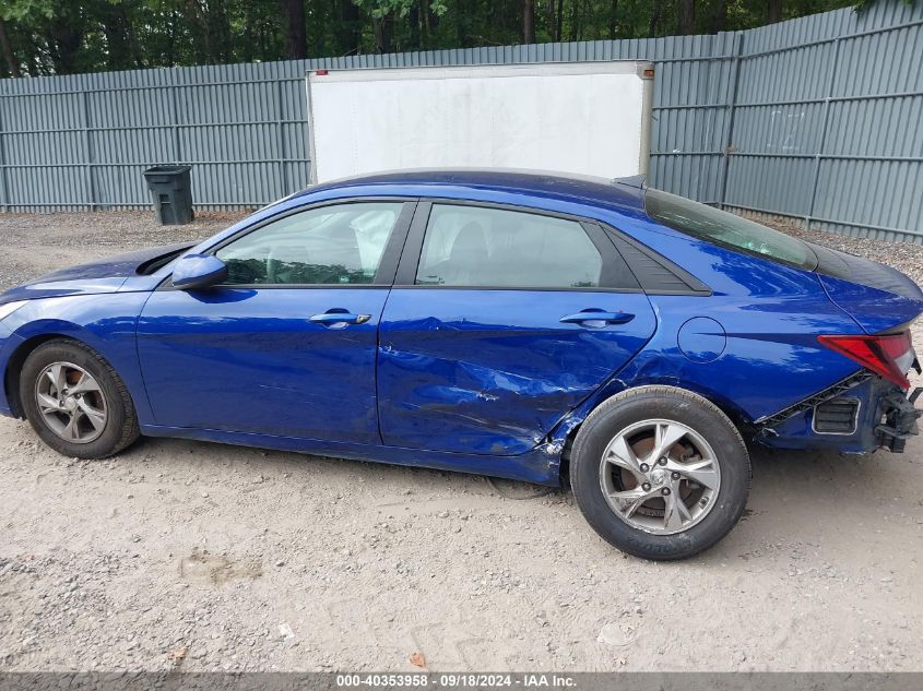 2021 Hyundai Elantra Se VIN: 5NPLL4AG1MH015994 Lot: 40353958