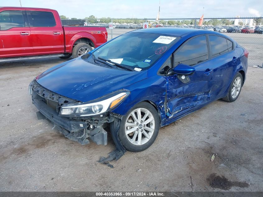 2017 Kia Forte Lx VIN: 3KPFL4A77HE129876 Lot: 40353965