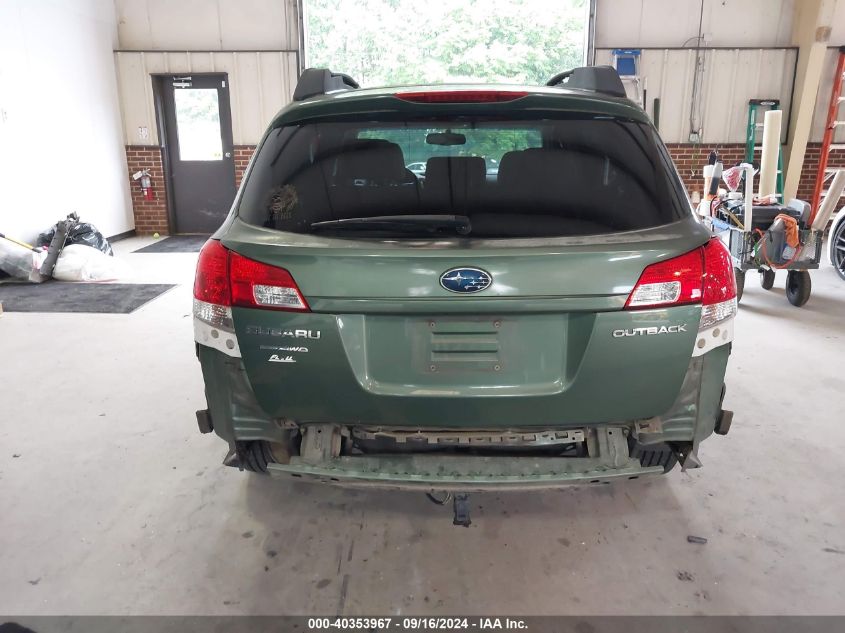 2011 Subaru Outback 2.5I Premium VIN: 4S4BRCCC2B3406798 Lot: 40353967