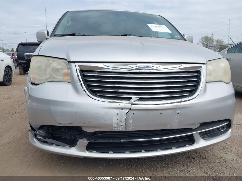 2C4RC1BG9CR126544 2012 Chrysler Town & Country Touring