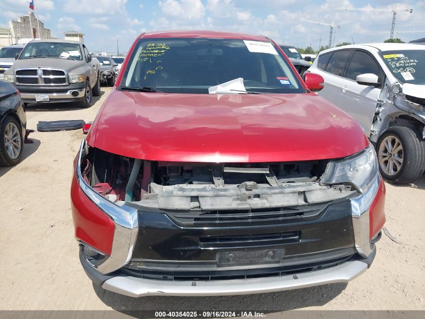 2018 Mitsubishi Outlander Se VIN: JA4AD3A3XJZ051709 Lot: 40354025