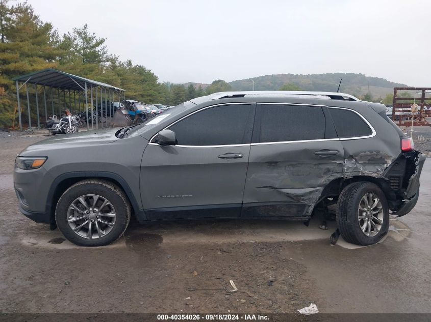 2019 Jeep Cherokee Latitude Plus VIN: 1C4PJMLX0KD376334 Lot: 40354026