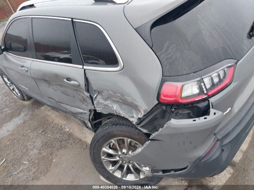 2019 Jeep Cherokee Latitude Plus VIN: 1C4PJMLX0KD376334 Lot: 40354026