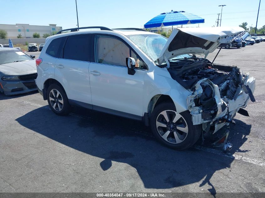 2017 Subaru Forester 2.5I Limited VIN: JF2SJARC1HH486759 Lot: 40354047