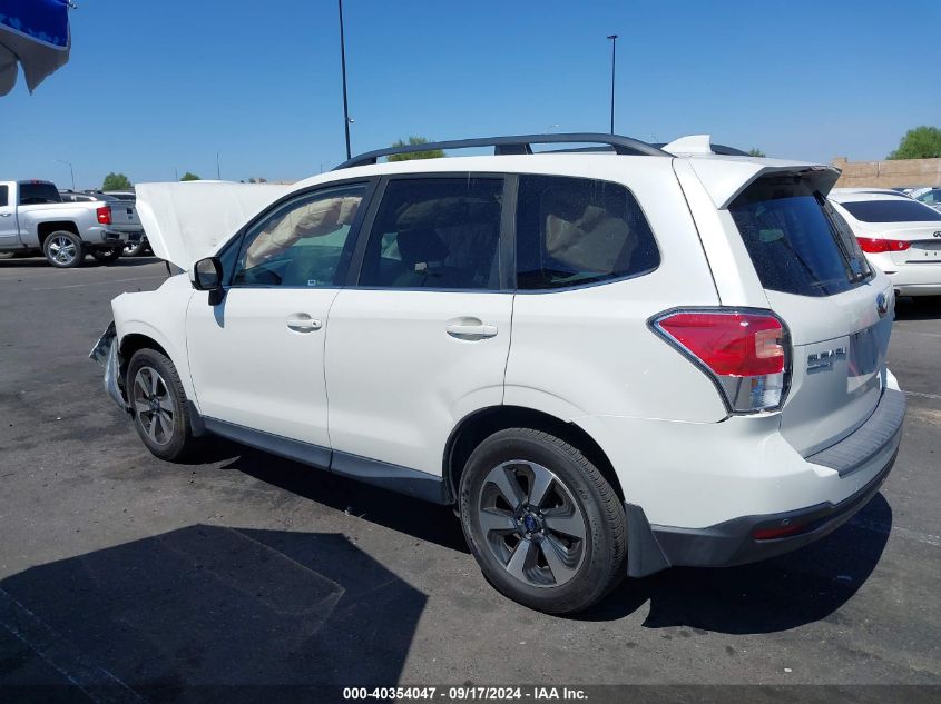 2017 Subaru Forester 2.5I Limited VIN: JF2SJARC1HH486759 Lot: 40354047