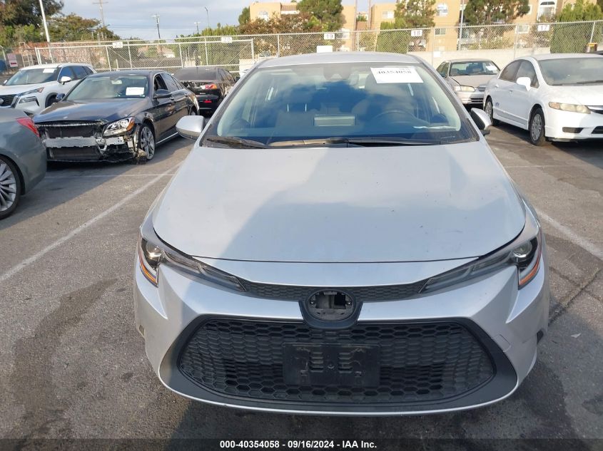 2022 Toyota Corolla Le VIN: JTDEAMDE9NJ040031 Lot: 40354058