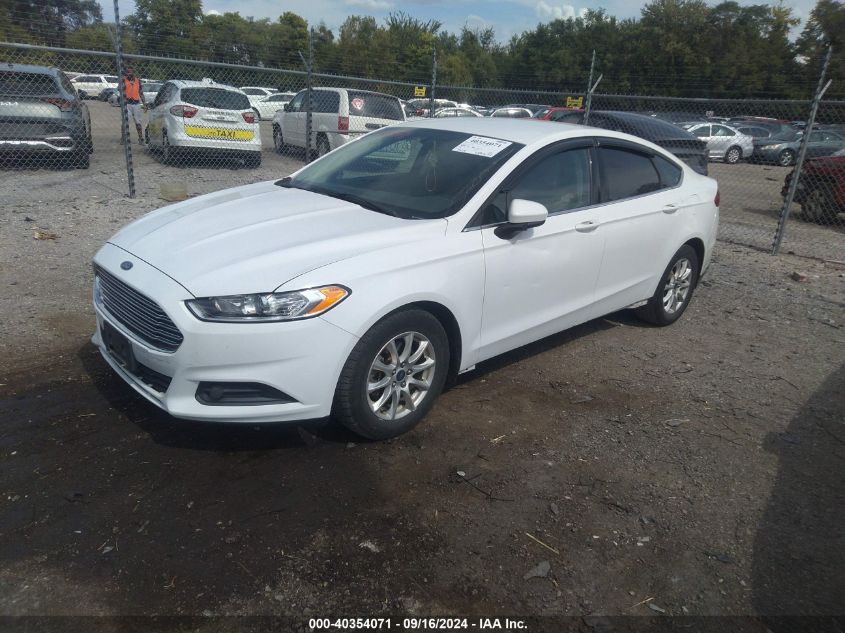 2015 FORD FUSION S - 3FA6P0G7XFR114319