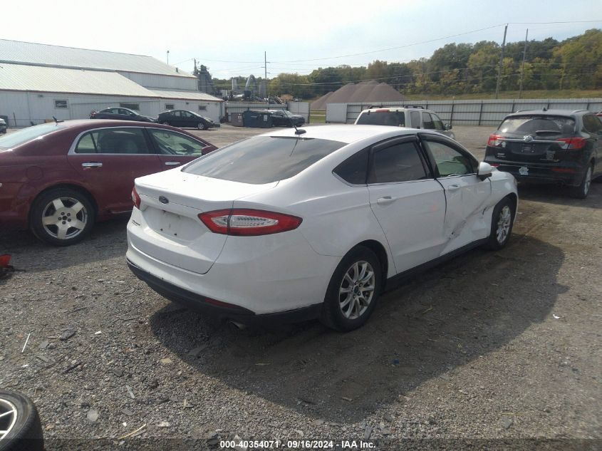 2015 FORD FUSION S - 3FA6P0G7XFR114319