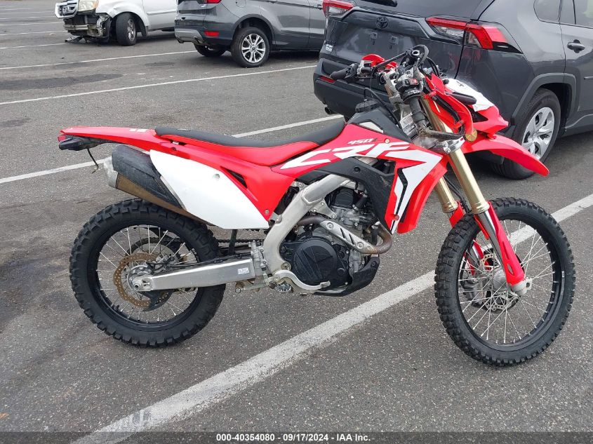 2019 Honda Crf450 L VIN: JH2PD1115KK000588 Lot: 40354080