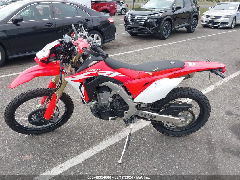 2019 Honda Crf450 L VIN: JH2PD1115KK000588 Lot: 40354080