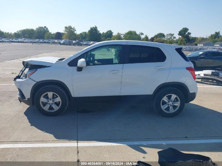 2021 Chevrolet Trax Awd Ls VIN: KL7CJNSB6MB333896 Lot: 40354081