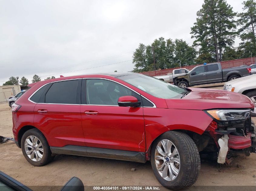 2020 Ford Edge Titanium VIN: 2FMPK3K93LBA69270 Lot: 40354101