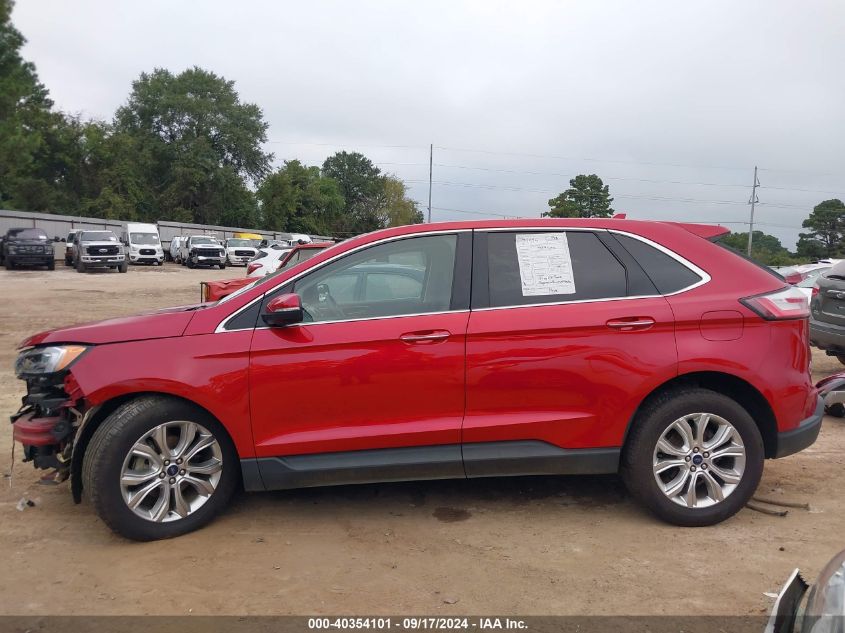 2020 Ford Edge Titanium VIN: 2FMPK3K93LBA69270 Lot: 40354101