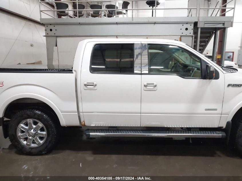 2013 Ford F-150 Lariat VIN: 1FTFW1ET4DKD64966 Lot: 40354105