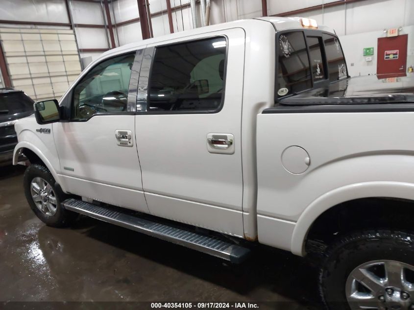 2013 Ford F-150 Lariat VIN: 1FTFW1ET4DKD64966 Lot: 40354105