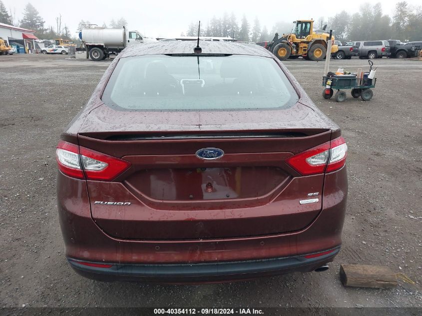 2016 FORD FUSION SE - 3FA6P0HD8GR145915