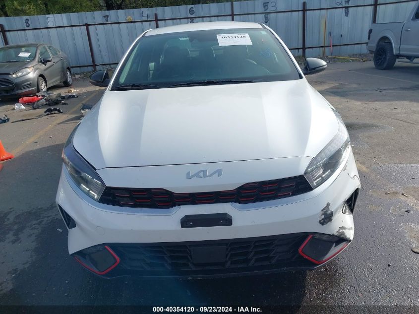 2023 Kia Forte Gt-Line VIN: 3KPF54AD2PE662653 Lot: 40354120