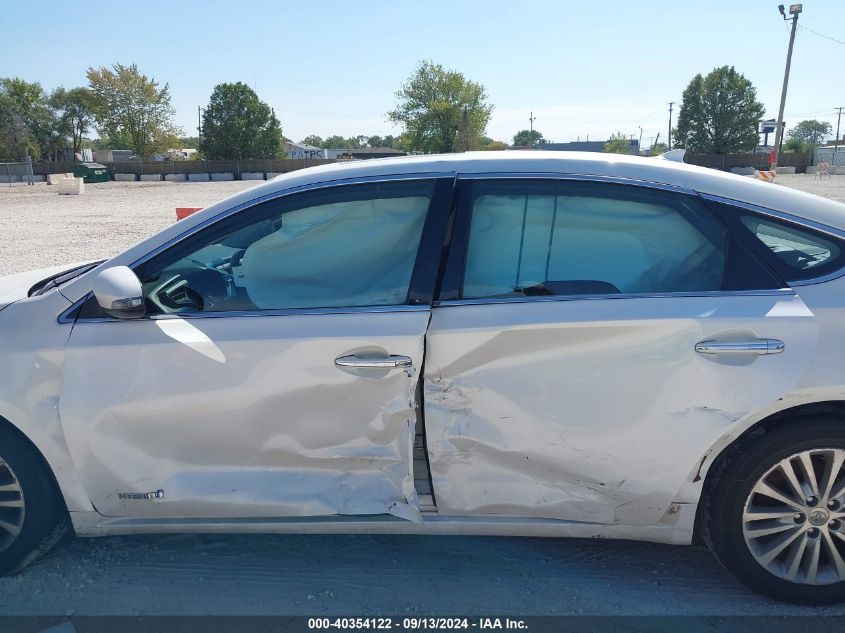 2014 Toyota Avalon Hybrid Limited VIN: 4T1BD1EB4EU033222 Lot: 40354122