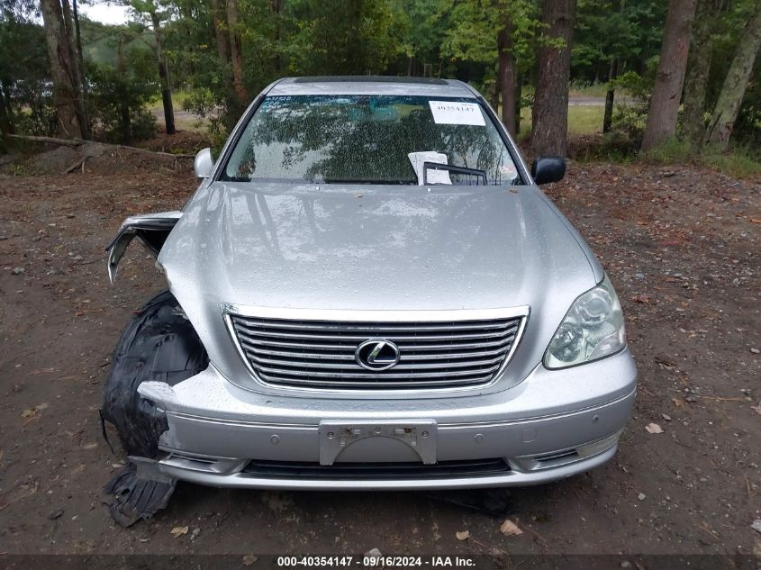 2005 Lexus Ls 430 VIN: JTHBN36F450179270 Lot: 40354147