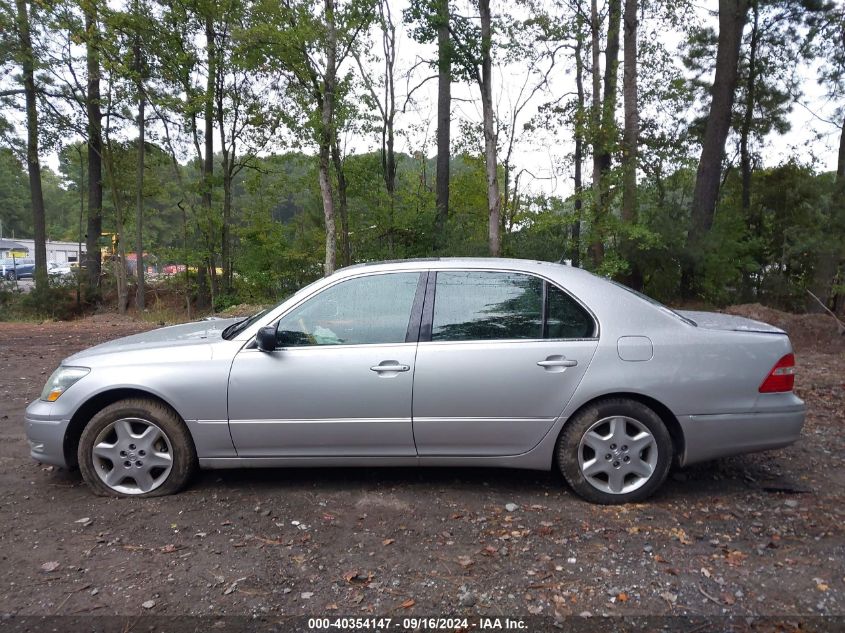 2005 Lexus Ls 430 VIN: JTHBN36F450179270 Lot: 40354147