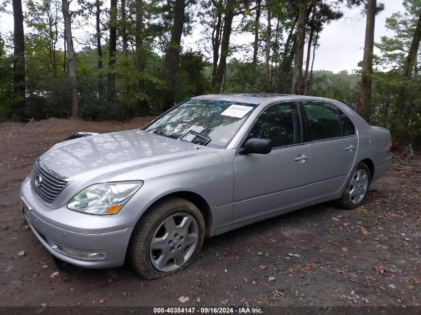 2005 Lexus Ls 430 VIN: JTHBN36F450179270 Lot: 40354147