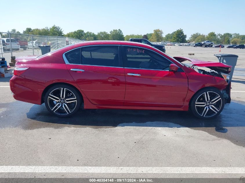 2017 Honda Accord Sport Se VIN: 1HGCR2F10HA267354 Lot: 40354148