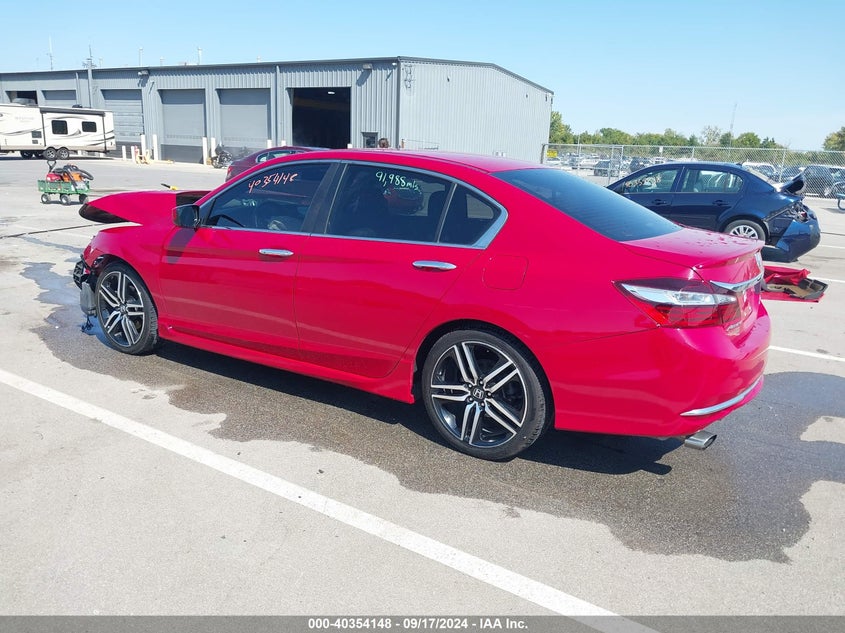 2017 HONDA ACCORD VIN: 1HGCR2F10HA267354