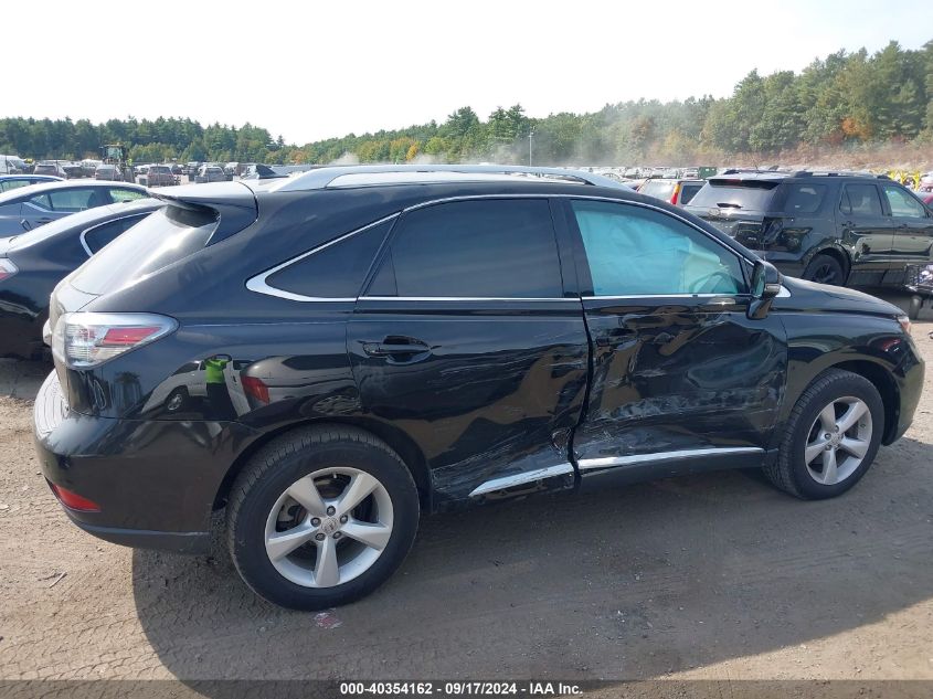 2012 Lexus Rx 350 VIN: 2T2BK1BA3CC133470 Lot: 40354162