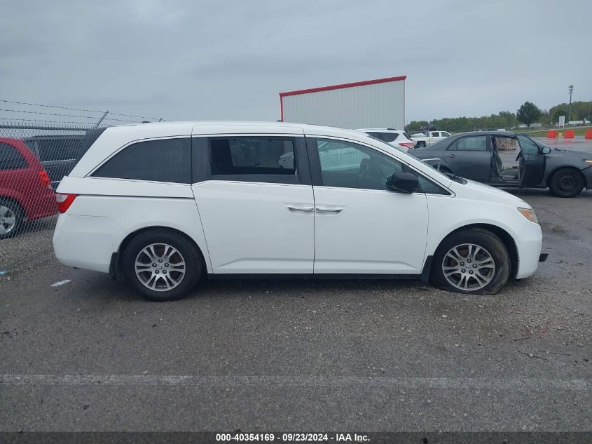 2013 Honda Odyssey Ex-L VIN: 5FNRL5H68DB039818 Lot: 40354169