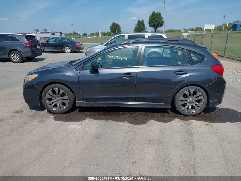 2013 Subaru Impreza 2.0I Sport Limited VIN: JF1GPAU6XD2801209 Lot: 40354174