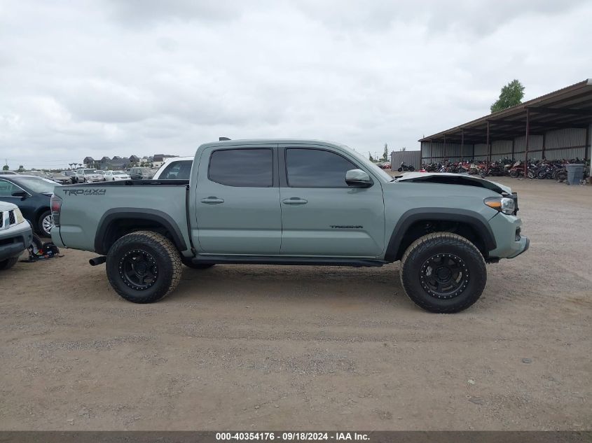 2022 Toyota Tacoma Double Cab/Sr/Sr5/Trd Sport/Trd Off Road/Trd Pro VIN: 3TMCZ5AN3NM524192 Lot: 40354176