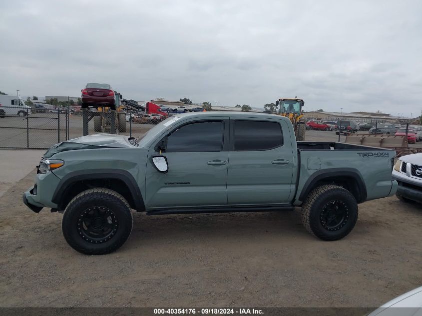 2022 Toyota Tacoma Double Cab/Sr/Sr5/Trd Sport/Trd Off Road/Trd Pro VIN: 3TMCZ5AN3NM524192 Lot: 40354176