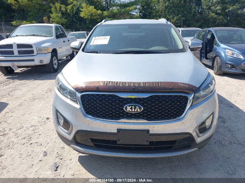 2016 Kia Sorento 3.3L Ex VIN: 5XYPH4A58GG111750 Lot: 40354180