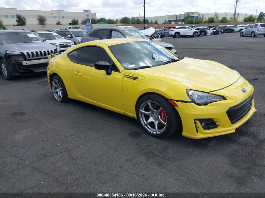 JF1ZCAC11H9601438 2017 Subaru Brz Series. Yellow