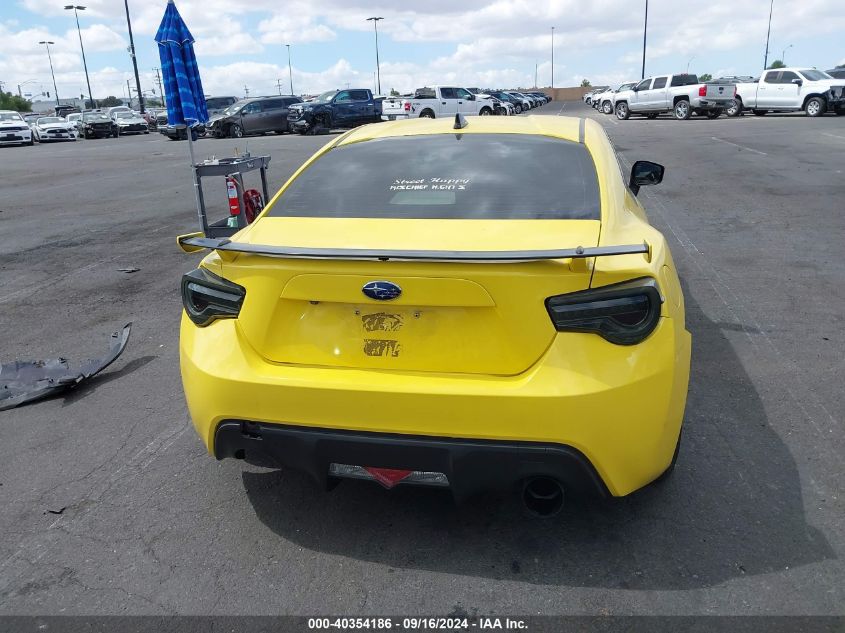 JF1ZCAC11H9601438 2017 Subaru Brz Series. Yellow