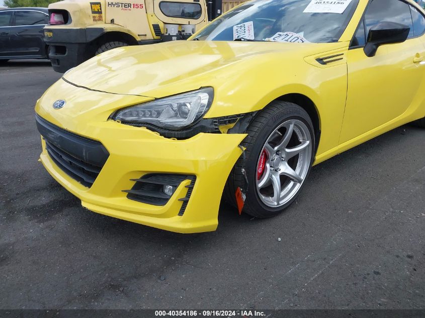 JF1ZCAC11H9601438 2017 Subaru Brz Series. Yellow