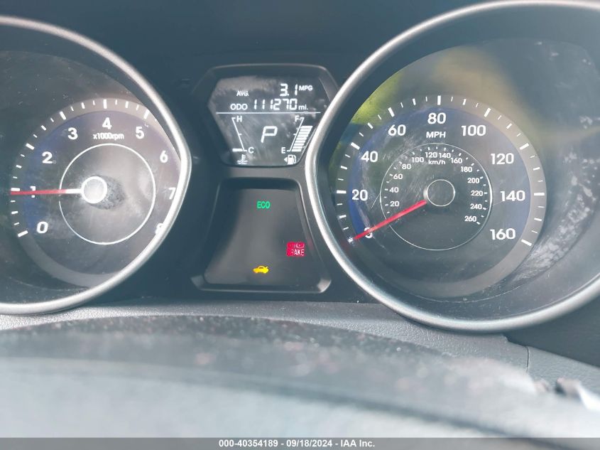 5NPDH4AE9DH286533 2013 Hyundai Elantra Gls