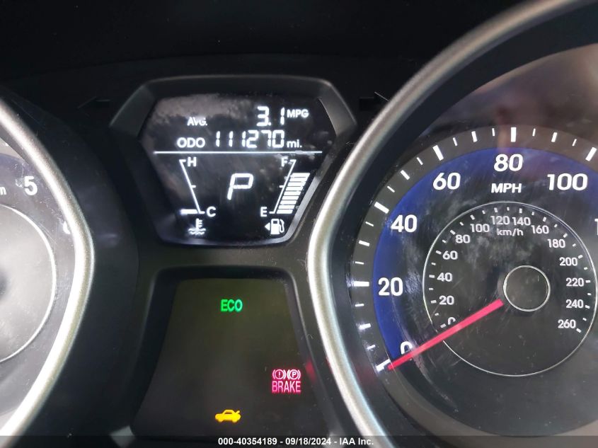 5NPDH4AE9DH286533 2013 Hyundai Elantra Gls