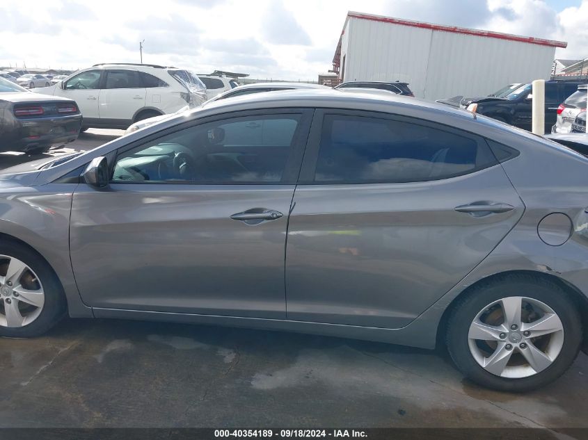 2013 Hyundai Elantra Gls VIN: 5NPDH4AE9DH286533 Lot: 40354189