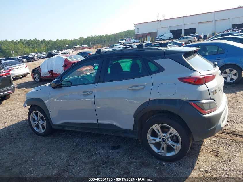 2022 Hyundai Kona Sel VIN: KM8K62AB9NU915881 Lot: 40354195