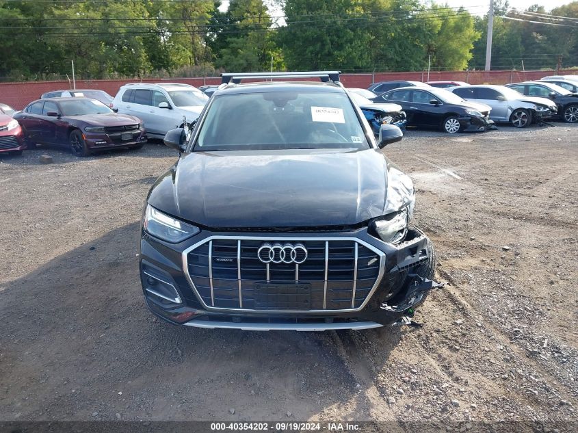 2021 Audi Q5 Premium 45 Tfsi Quattro S Tronic VIN: WA1AAAFY0M2033461 Lot: 40354202