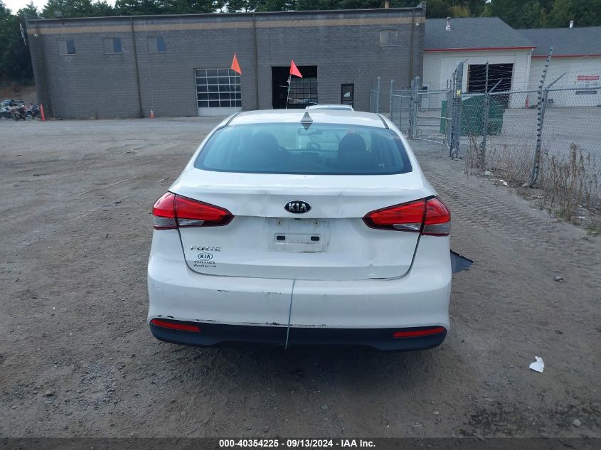 2018 Kia Forte Lx VIN: 3KPFL4A72JE230331 Lot: 40354225