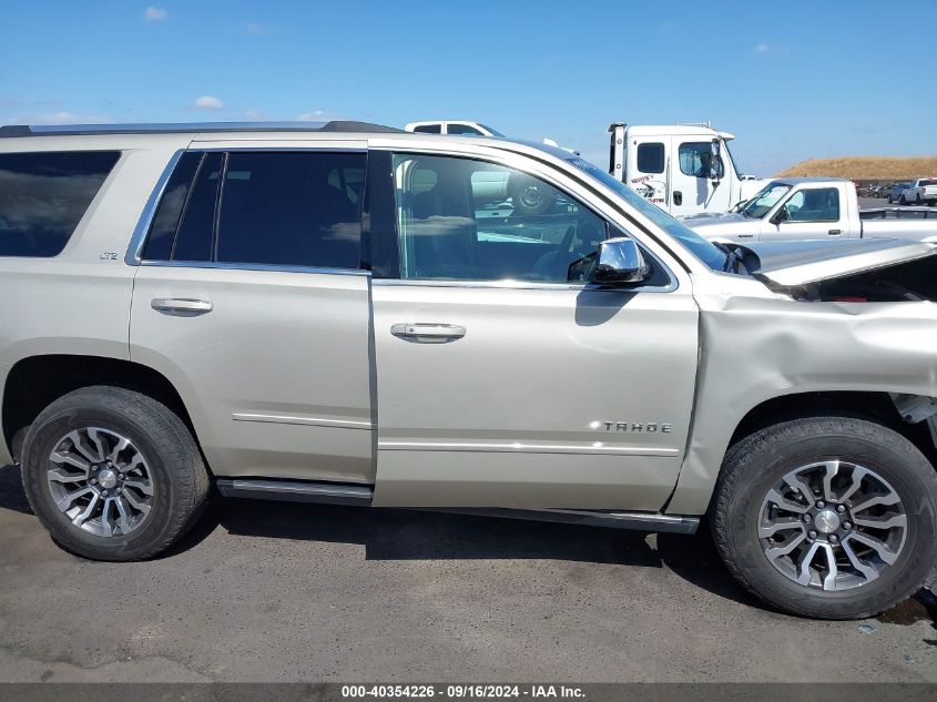 2015 Chevrolet Tahoe K1500 Ltz VIN: 1GNSKCKC0FR616840 Lot: 40354226