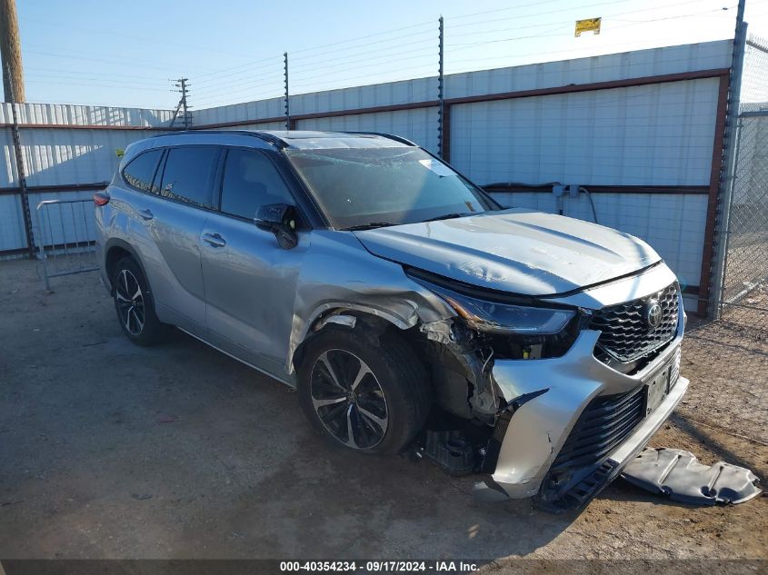 2021 TOYOTA HIGHLANDER XSE - 5TDLZRAH7MS039425