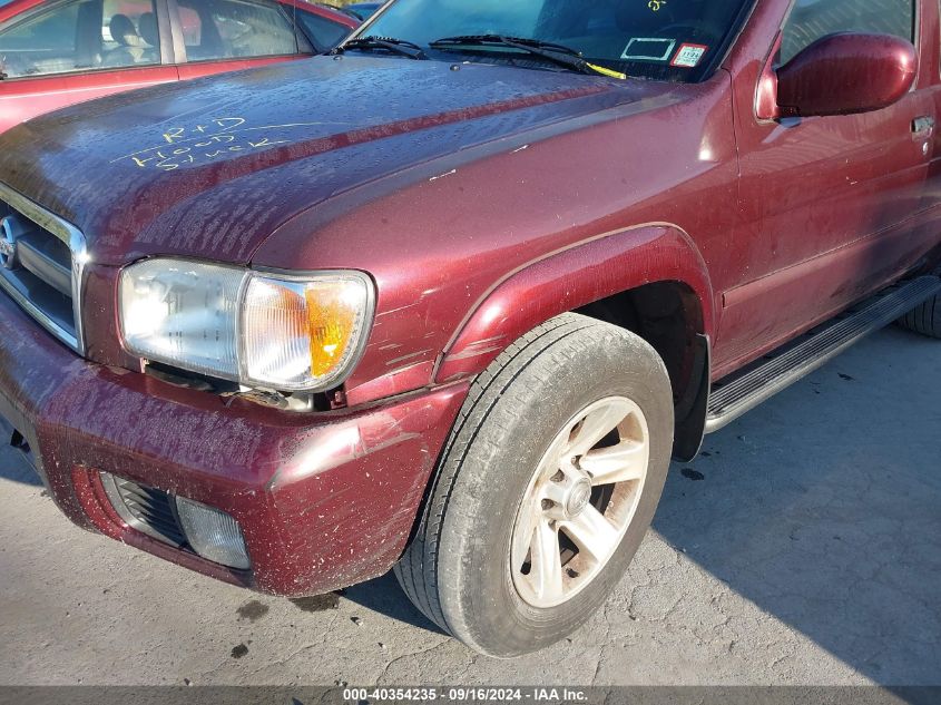 2003 Nissan Pathfinder Le/Se VIN: JN8DR09Y83W835222 Lot: 40354235