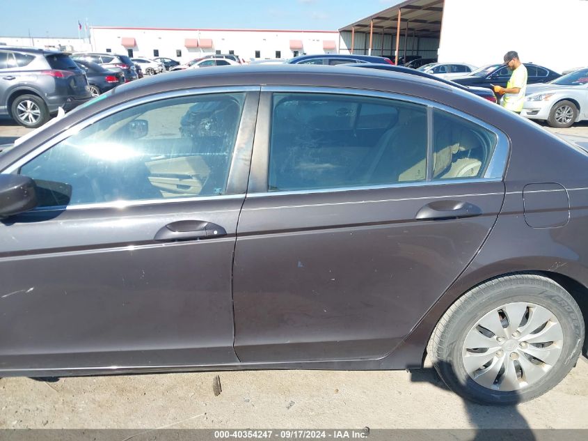 1HGCP2F37CA072755 2012 Honda Accord 2.4 Lx