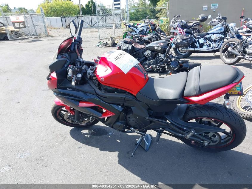 2016 Kawasaki Ex650 E VIN: JKAEXEE14GDA22809 Lot: 40354251